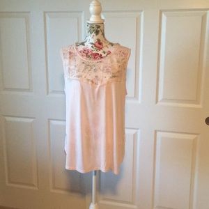 NWOT light pink blouse